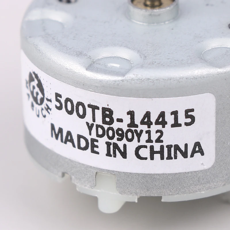 1PC Sigle Output Shaft RK500TB-13480 14415 12560 Micro DC Motor 500TB Precious-metal Brush