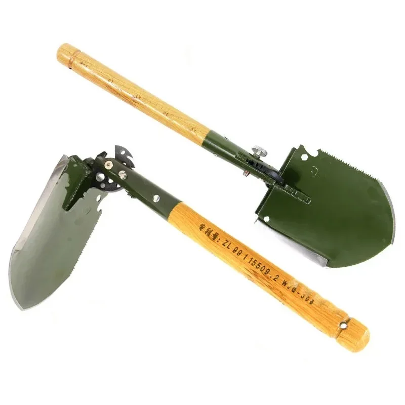 Mastiff Gears Military Shovel WJQ-308 – 18-in-1 Survival Multi-Tool For Camping & Emergencies