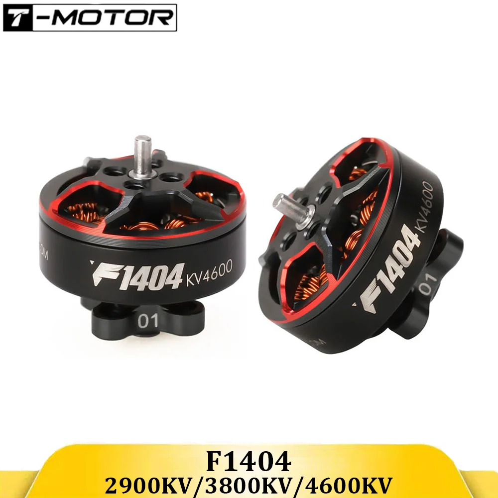 Moteur Brushless T-Motor F1404 2900KV 3800KV 4600KV pour Drone FPV Cinewhoop