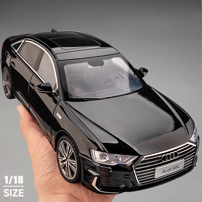 

1:18 Audi A6 лимузин сплав литая игрушка модель автомобиля звук и светильник оттягивать детские игрушки коллекционные предметы подарк ко дню рождения в виде украшения