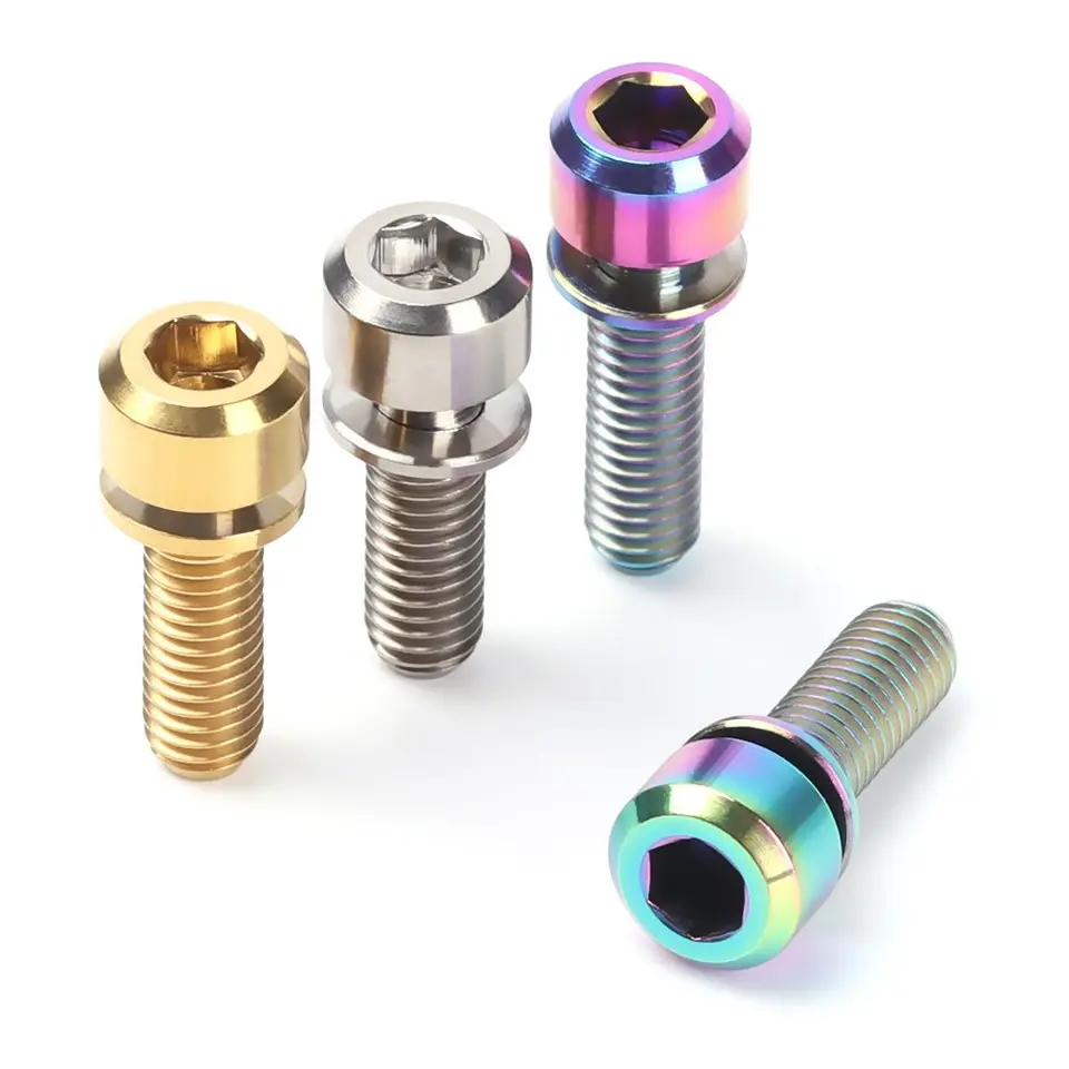 Boulon De Fixation Tige De Selle VTT Vintage – M6, Argent, Années 90, état D'occasion