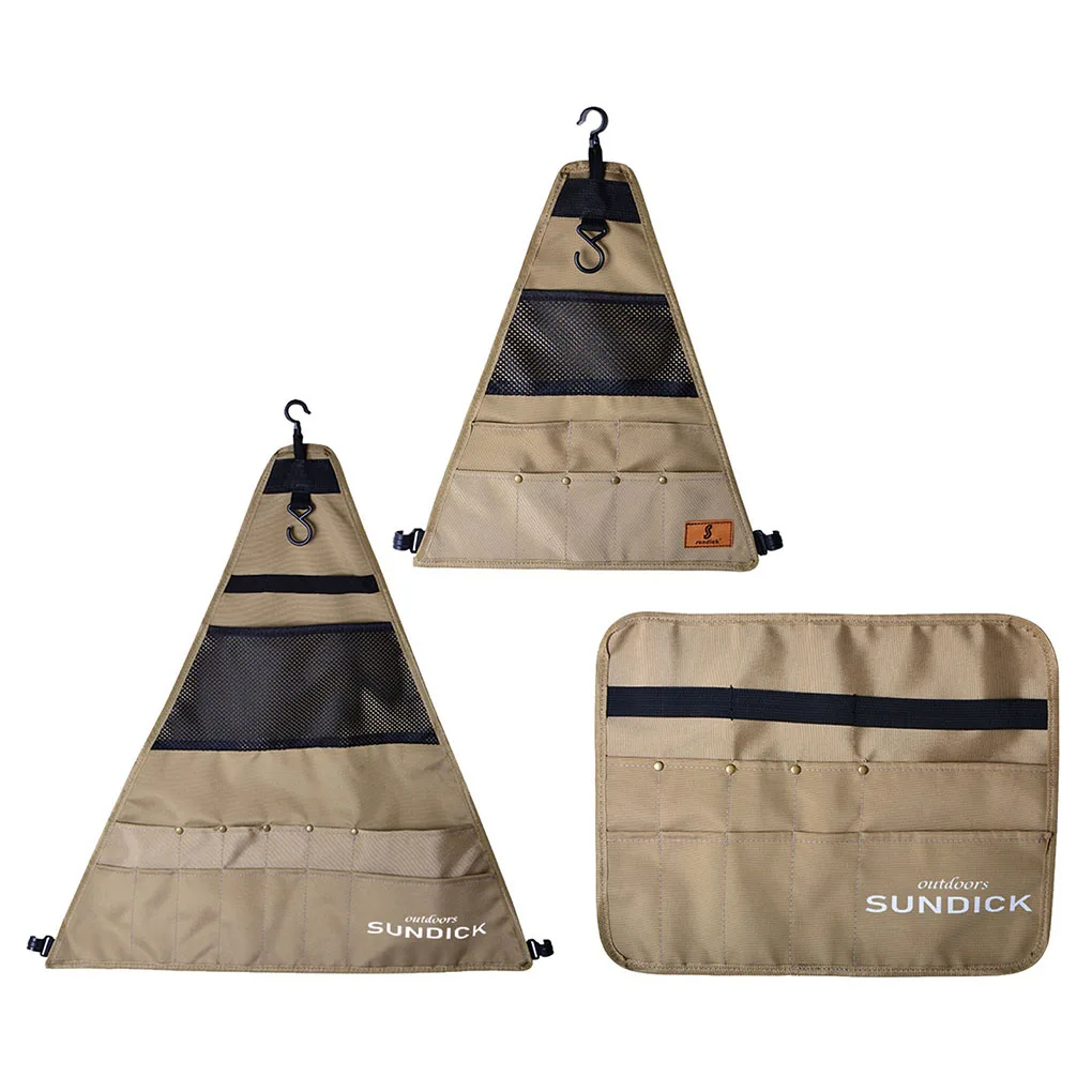

Camping Picnic Storage Cookware Hanging Rack Hanger Kitchen Organizer