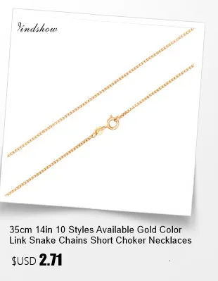 Windshow 35cm-60cm 1mm Messing Weiß Gold Farbe Schlange Ketten Halskette Frauen Schmuck Kolye Collier Halskette 35cm 40cm 45cm 50cm 60cm – Detail 15