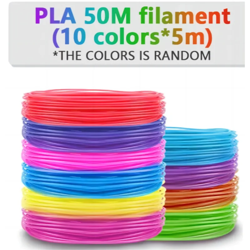 5M 20 Colors 3D Pen Refills Pla 3D Pen Printing Cables Printer Filament Printing Materials High Precision Printer Cable