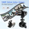 Outdoor Action Camera Mountain Bike Motorcycle Helmet Camera Mini Camera Sport DV Video Recorder Action Cam with Gun Mount 3