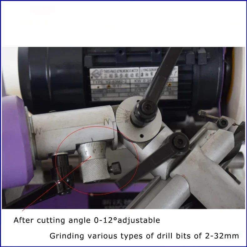 WD132M Electricity Large Bit Grinding Machine Tool Tungsten Steel Drill Bit Grinding Machine Step Drill Sharpening