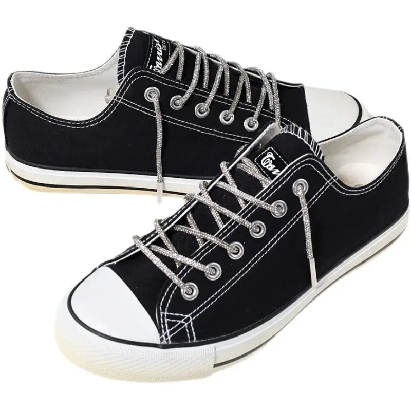 Luxury Rhinestone Shoelaces Rainbow Diamond Shoe laces Sneakers