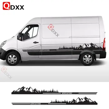 자동차 스티커, 르노 마스터 2 3 4 닛산 NV400 인터스타 오펠 복스 홀 모바노 튜닝 액세서리 캠퍼 밴 마운틴