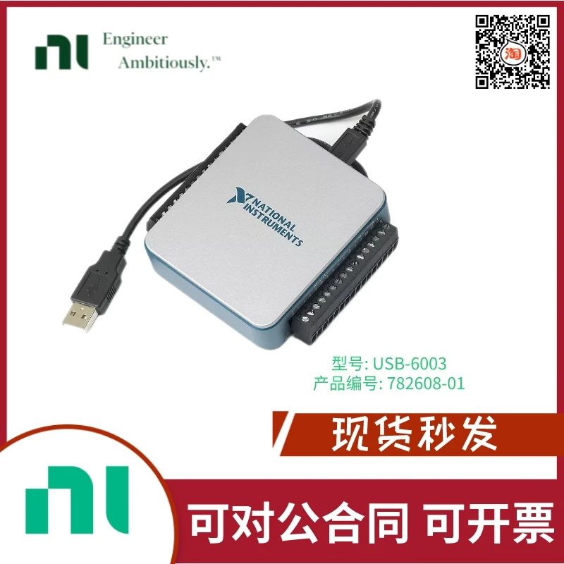 

New NI USB-6003 Data Acquisition Card 782608-01 Genuine
