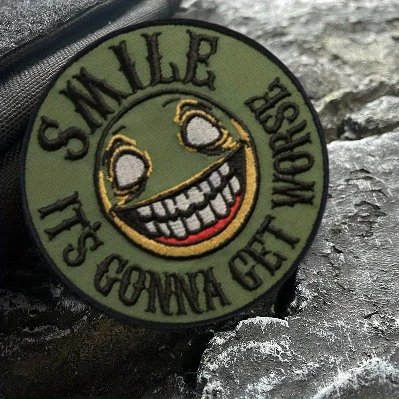 „Ctrl + Alt + Del“ Klettpatch – Lustiger Aufnäher Für Rucksack, Jacke & Mehr, 8x5,3 Cm