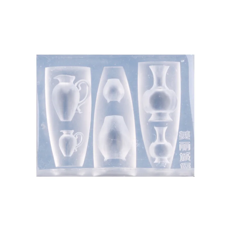 TSZS 1pc Dragon Jade Buckle 3D Nail Mold Nail Art Decorations Silicone Nail Stamping fan lotus Nail ProductsNail Accessories 5