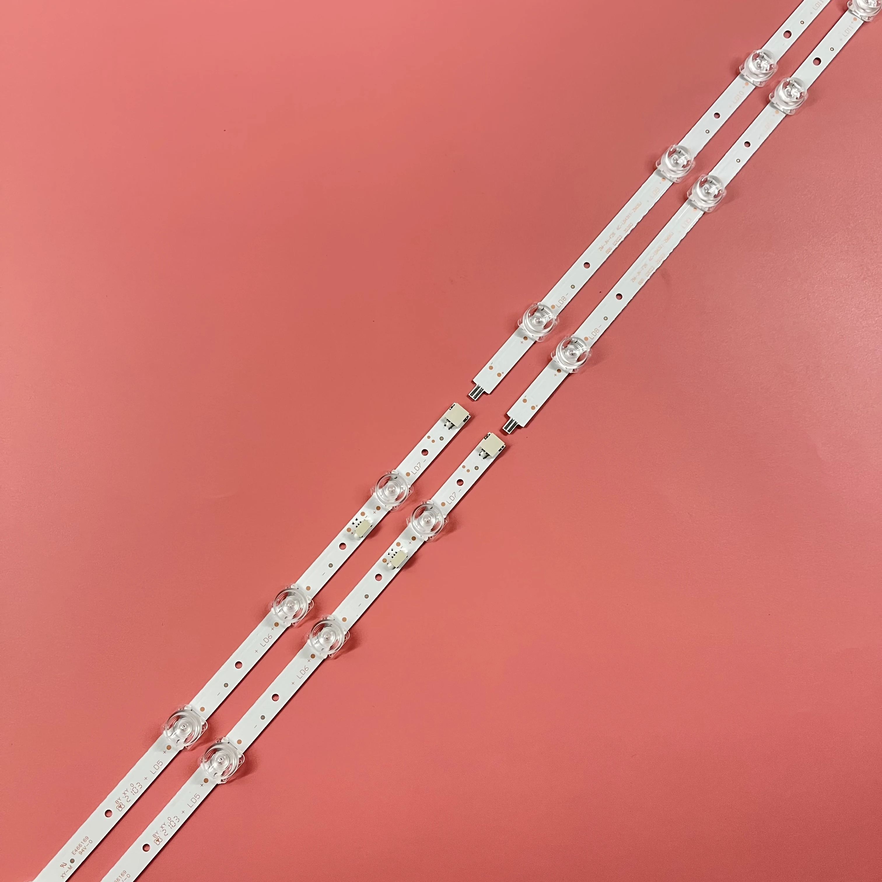 LED backlight strip for Thomson 43"TV 43ud6426 L43S6500 43A260 43V2 4C-LB4311-ZM06J ZM08J HR01J 43HR330M11A1 GIC43LB32 led light led light bar tv parts