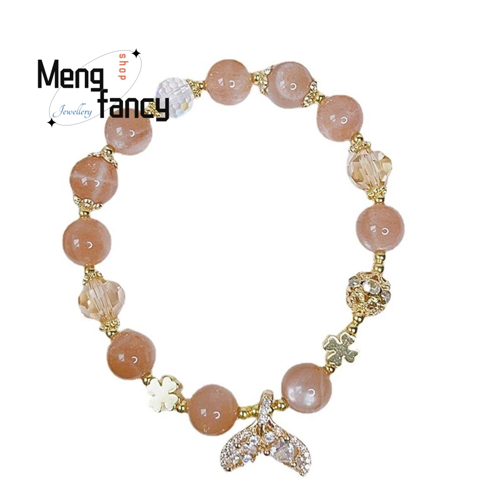 Рисунок 6 - Браслет рыбий хвост с кристаллами натурального цвета