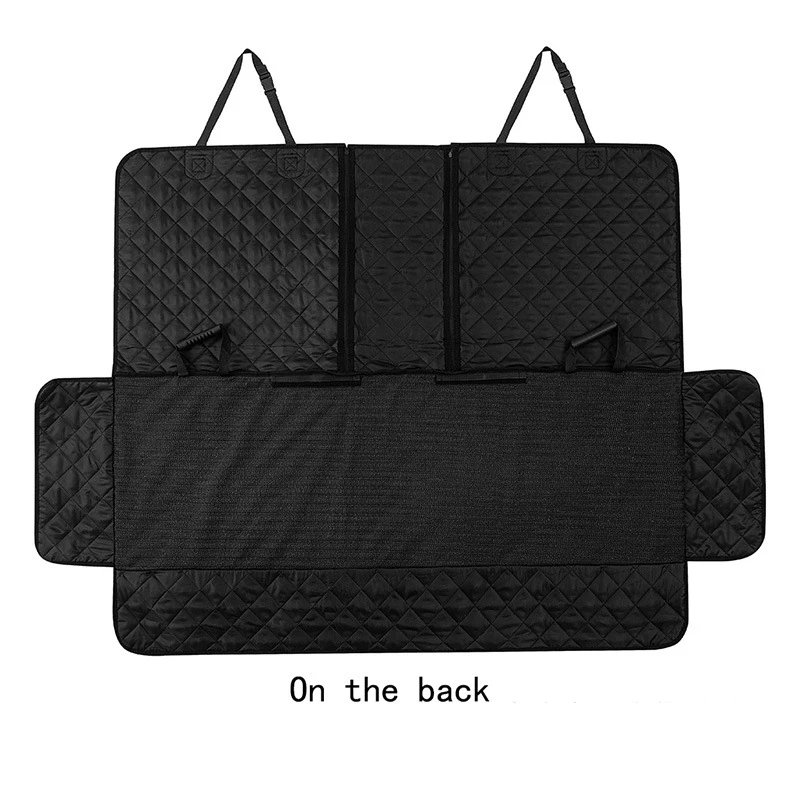 Dog Car Seat Cover Waterproof With Side Flaps Pet Back Carrier Hammock Convertible