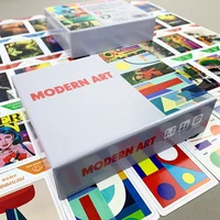 Modern Art  Board Game 3-6 Players With Strategy Game For Party/Family Table Game Card Games 2