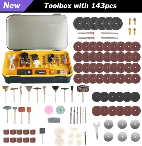 DIY Mini Rotary Tool USB Engraving Tool Dremel Tool Mini Grinder Machine Mini Wireless Drill Rechargeable Polishing Machine - Image 11
