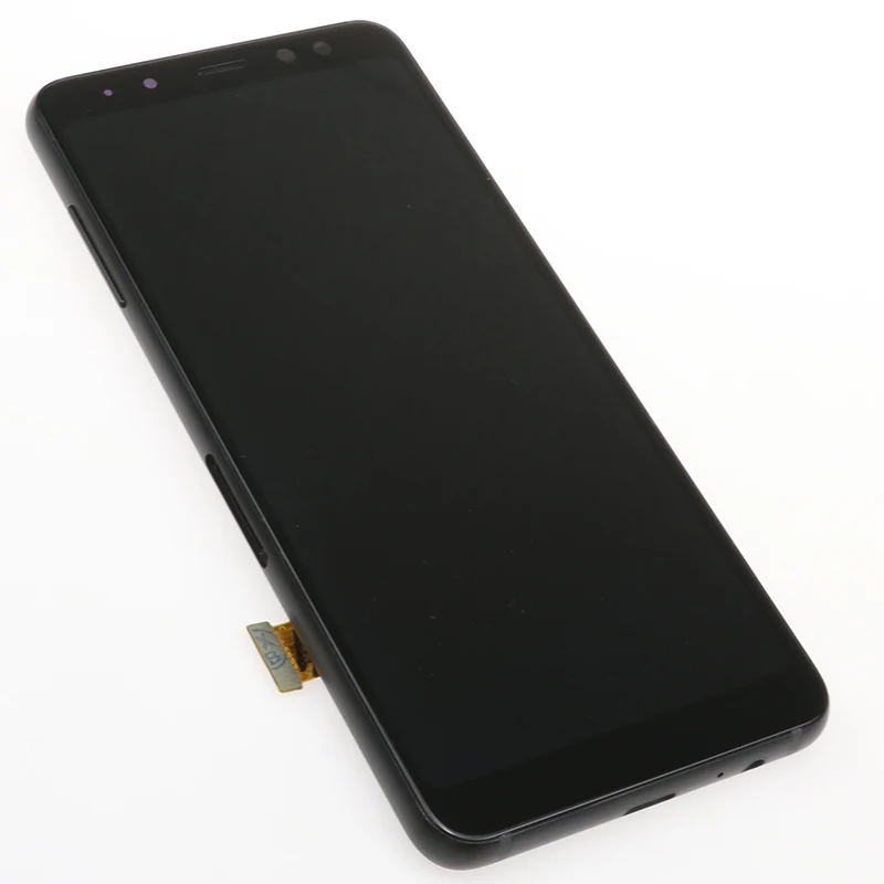 SUPER AMOLED 5.6'' Display For SAMSUNG A8 2018 LCD A530F A530K A530W LCD Touch Digitizer Assembly Brightness Adjusted Sc0dcdc959c974776a8d089afcff4c2ff1