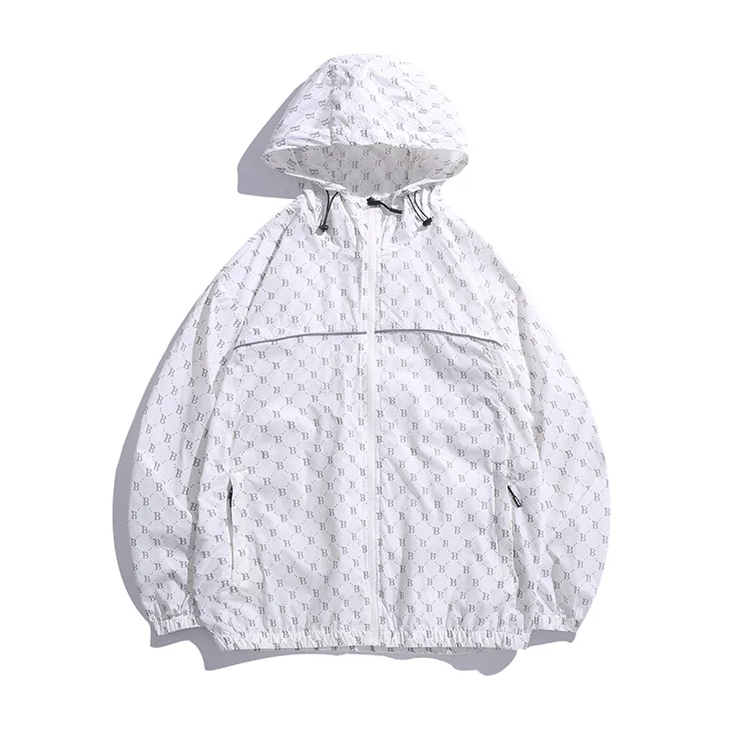 

Summer Men's Sun Protection Jacket 2024 New Breathable Thin Outdoor Cycling Sports Hooded windbreaker Men Sun Sunscreen Clothing