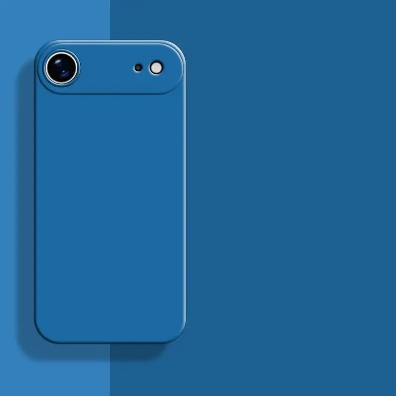 Premium Shockproof Liquid Silicone Rubber Back Cover for iPhone - Original AIR Case Design
