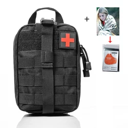 Vest Pockets Military Tactics MOLLE Battlefield Medical Bag Rescue Package Tactical Medical Field Survival Emergency Package