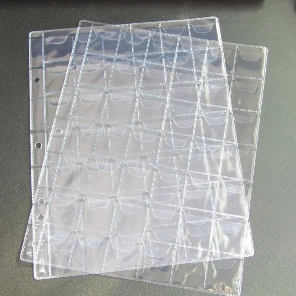 

10 шт., держатель для монет из ПВХ, 250x200 мм