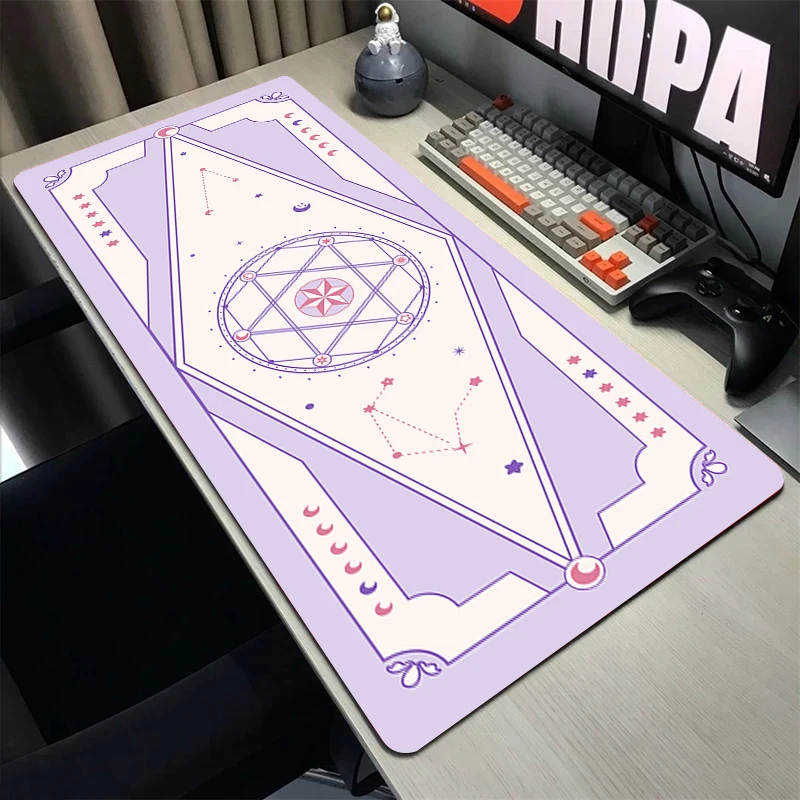 Almofadas de teclado grandes, Desk Mat antiderrapante