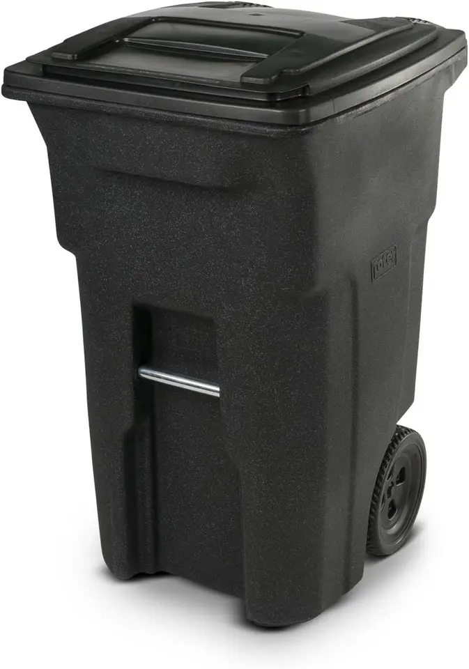 64 Gallon Heavy Duty Two Wheeled Trash Can