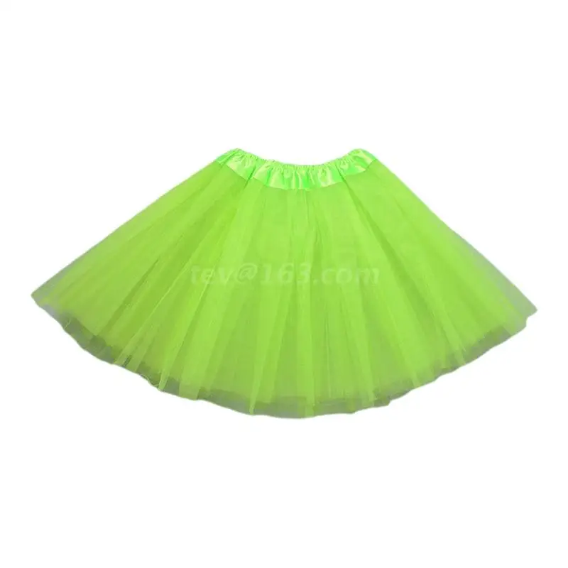 Jupe D1865 Vintage 5 Couches Tulle Tutu Puffy Ballet Bubble Taille-42 Marine - Prêt-à