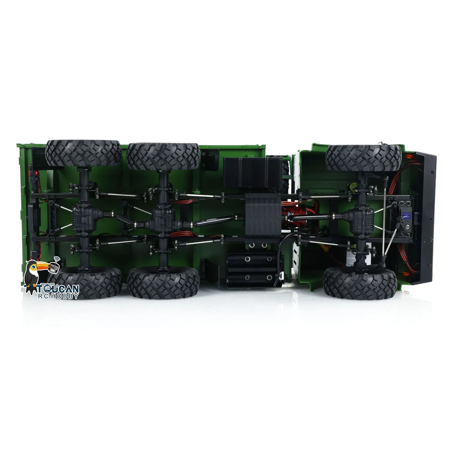 In Stock 1/12 CROSSRC XC6 RTR RC Military Truck Crawler 6WD Painted Assembled Sound System Smoke Battery RC Toys Model Gift 6