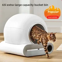 Smart Cat Litter Box, Automatic Self-Clean with APP Control, Large Enclosed Odor-Free Cat Toilet 2