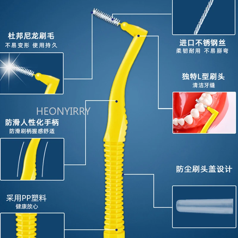 Interdental Brushes Orthodontic Toothpick 10PCS