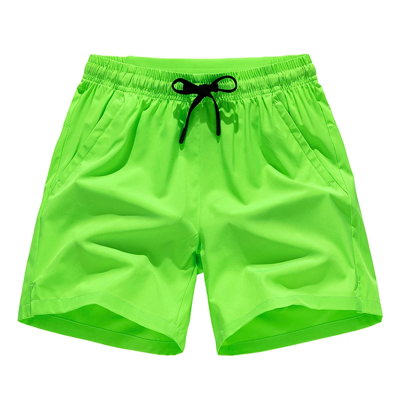 Шорты мужские однотонные с высокой талией