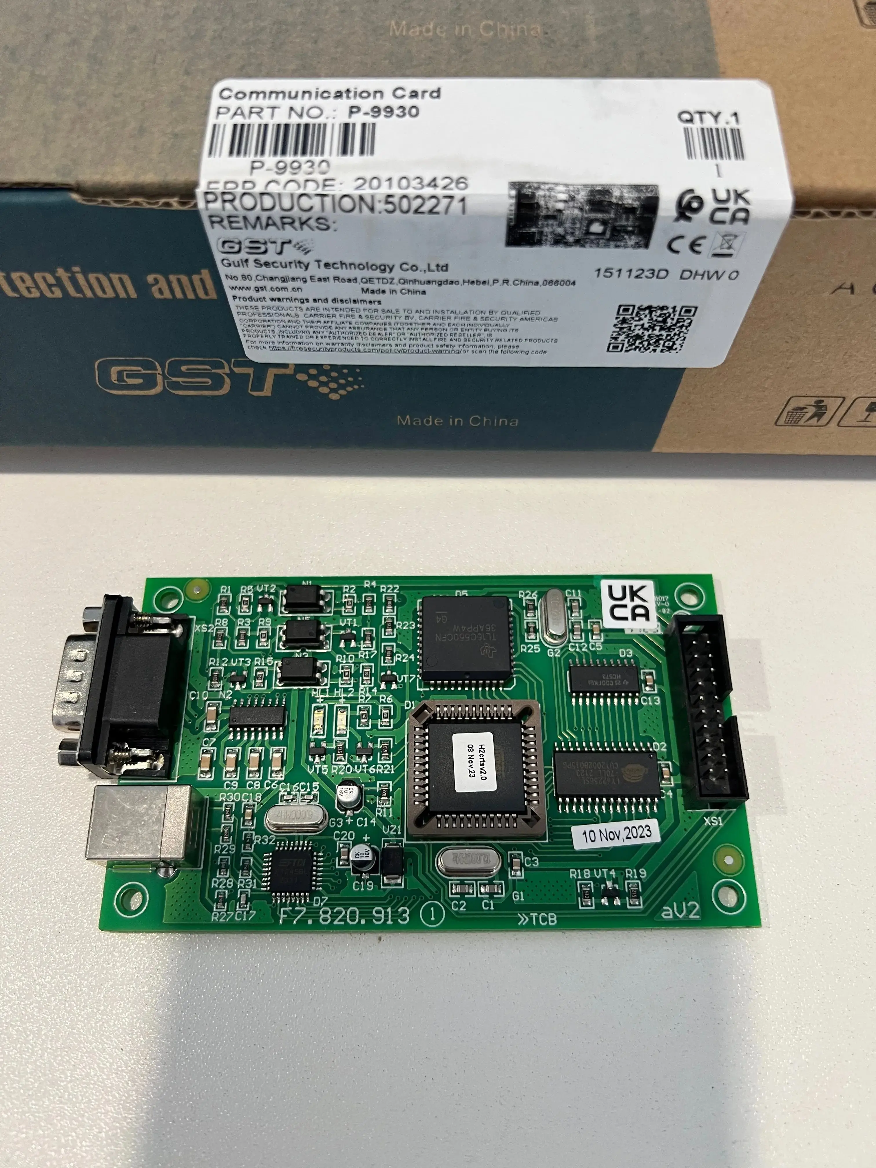 P-9930 Communication Card RS232 Communication Board of GST200N