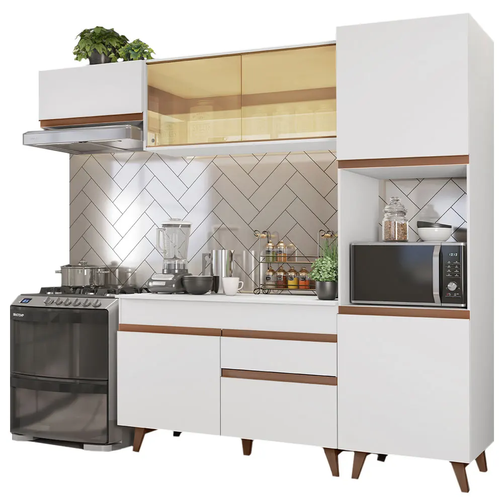 Cocina Integral Completa Modular Madesa Reims 250cm BB 03