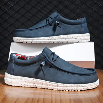 남성용 캐쥬얼 로퍼 신발, 편안한 초경량, 우아한 남성 신발, 플랫 모카신, 라지 사이즈 48, 가을, 새로운 트렌드
