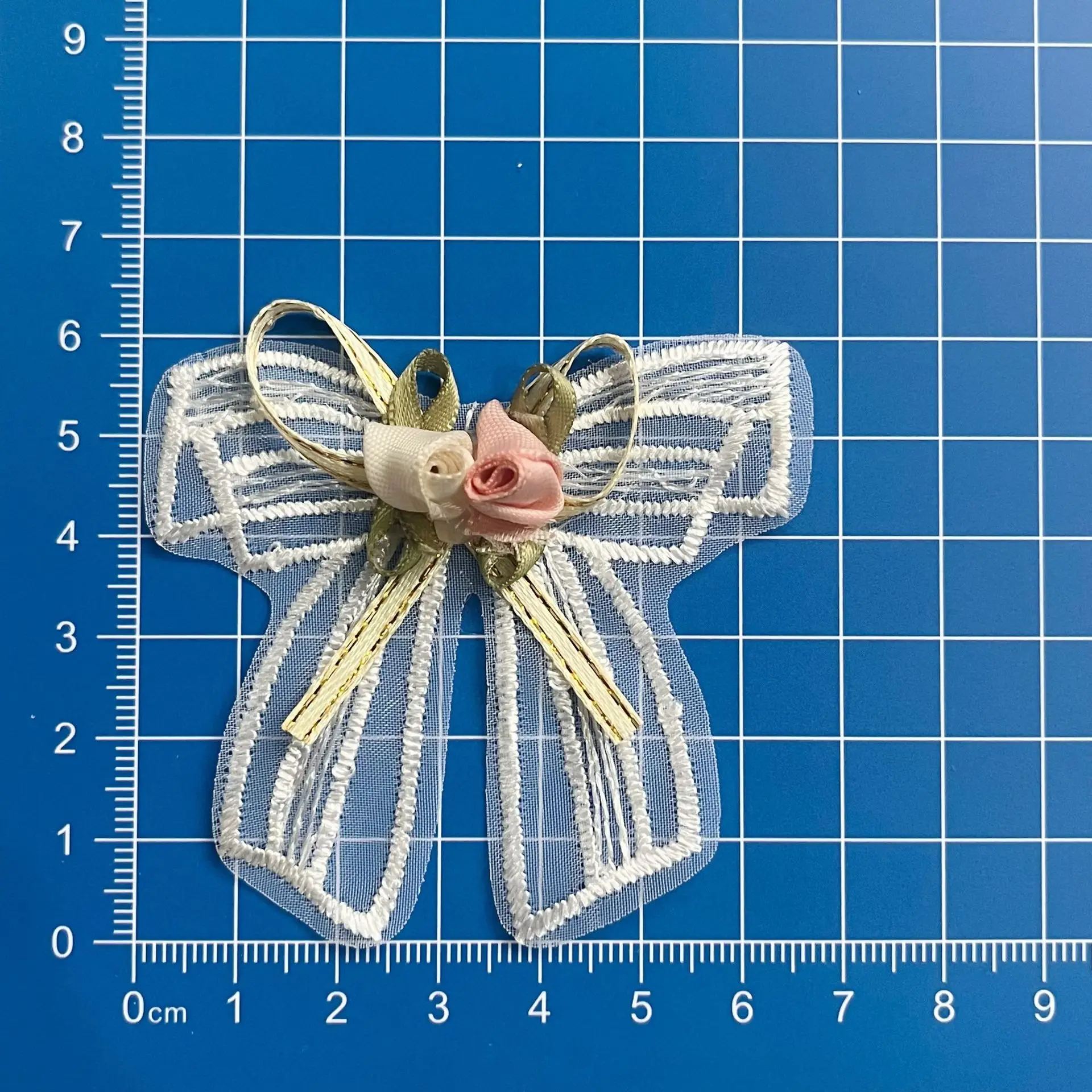 10 stücke Multi Farbe Organza Stoff Rose Künstliche Blume Bowkont Seide Butterfuly Kopf Für DIY Hochzeit Party Home Dekorationen – Detail 13