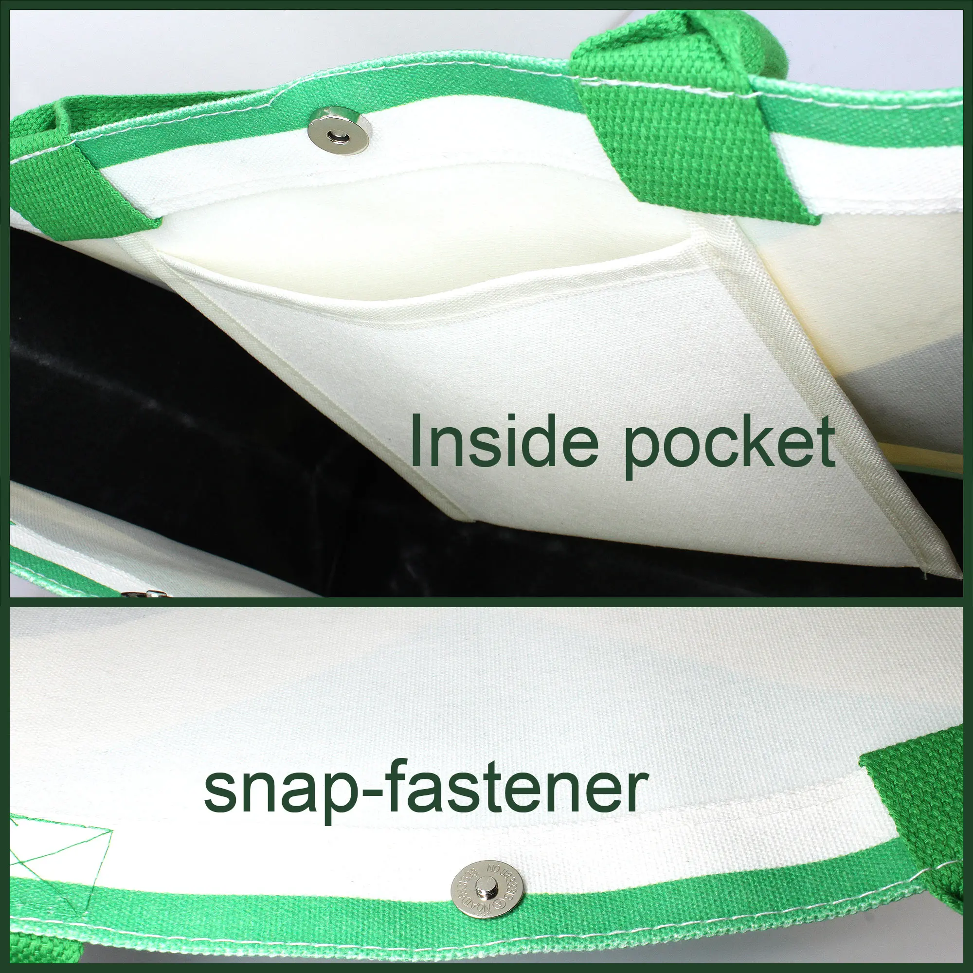 Women's Canvas Tote Bag Waterproof Ribbon Beach Bag Jamaican Reggae Party