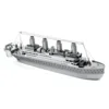 Titanic 3D Metal Puzzle model kits DIY Laser Cut Puzzles Jigsaw Toy For Children 4