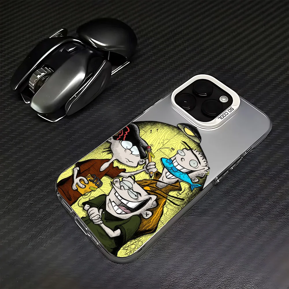 Cartoon E-Ed Edd N Eddy Anti-Fall Matte Back Phone Case