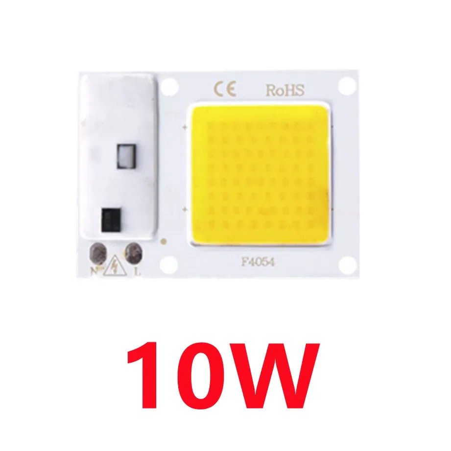 High-Power LED COB Chip with Integrated Smart IC for DIY Lighting and Floodlight Applications