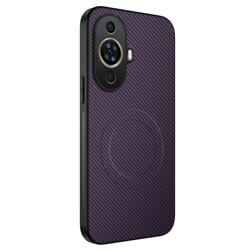 Carbon Fibre Durable Shockproof Phone Case with Camera Protector