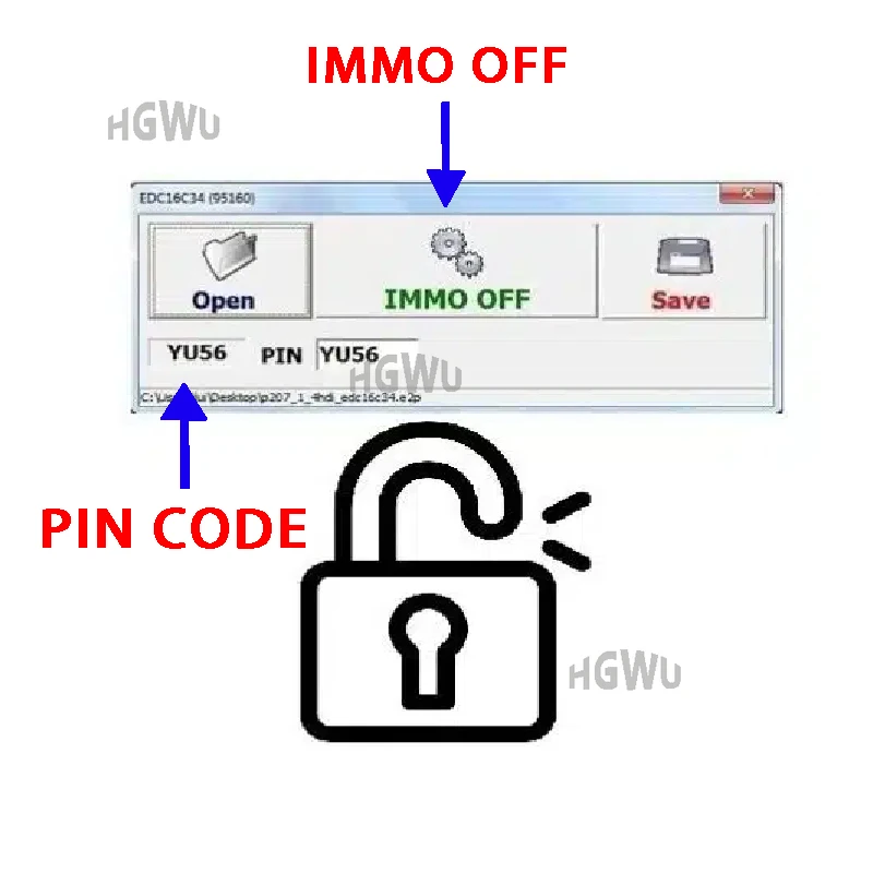 Calcolatrice Pin Immo Edc16C34 E Software Immo Off Di Dump 95160