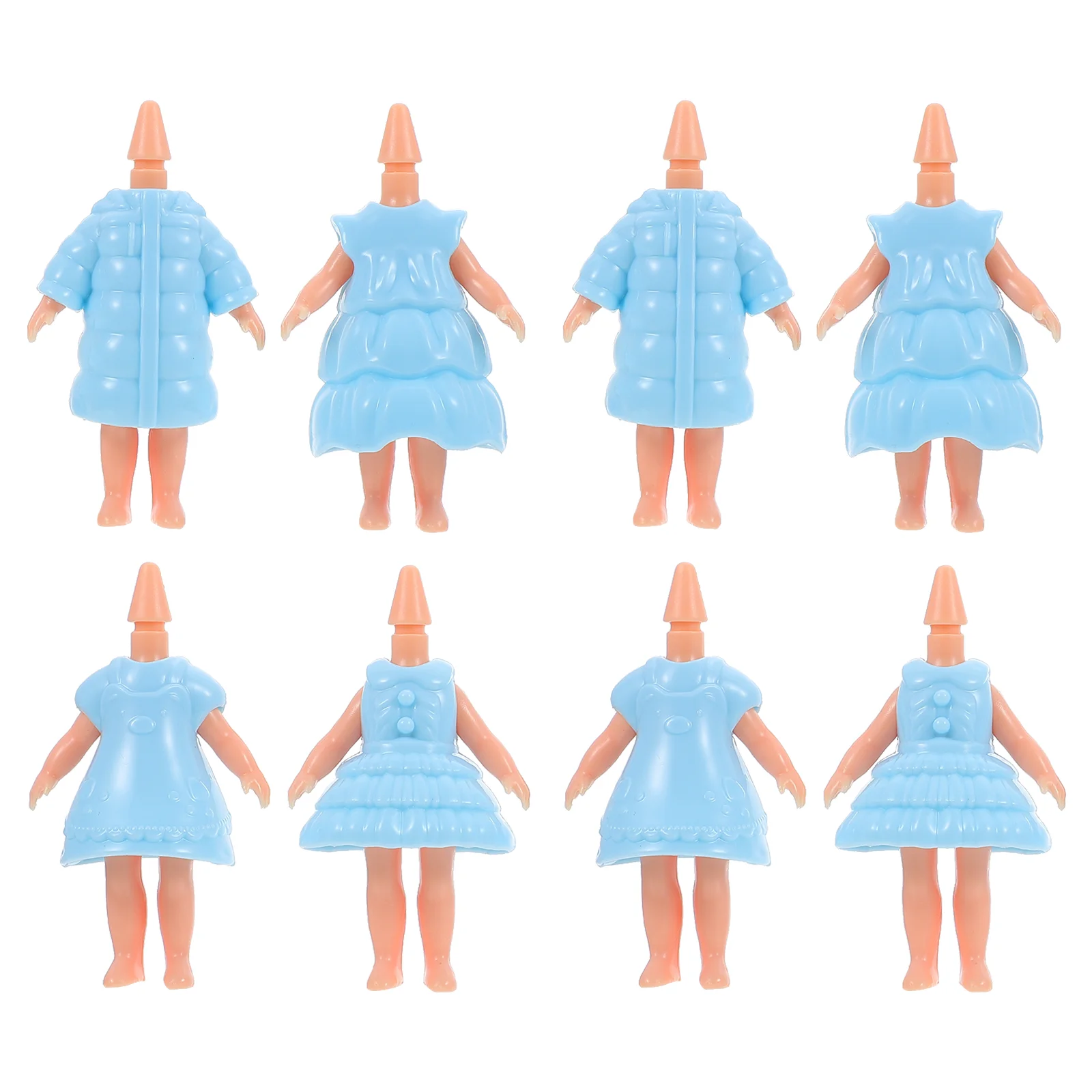 

Body Creative Bodies DIY Supplies Plastic Dolls Accessories Kid Toy with Clothes Birthday Gift Models