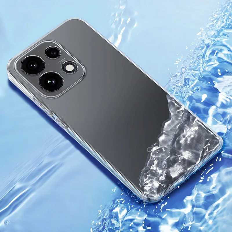 Premium High Quality Transparent Phone Case - Camera Protective Soft TPU Silicone Cover