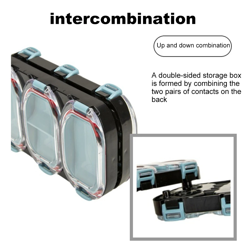 Magnetic Fishing Hook Outdoor Fishing Gear Accessories Box Waterproof Fishing Accessories Box Lures Hooks Baits Storage Box