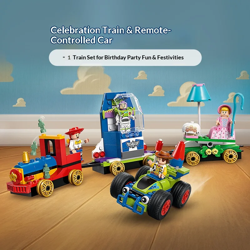 Train de Fête LEGO Toy Story - Buzz, Woody & Amis