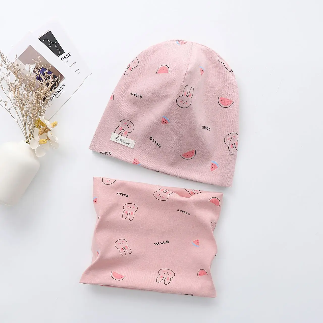 fruit rabbit pink