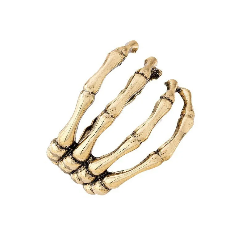 Punk Dark Skull Ghost Claw Bracelet for Women Vintage Trendy Goth Men's Personality Hip-hop Bangles Halloween Gift 6