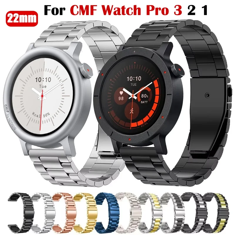 Stainless Steel Milanese Loop Band - 22mm Watch Strap Bracelet