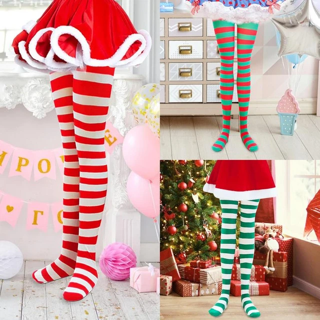 Christmas Striped Stockings, Christmas Stockings Women